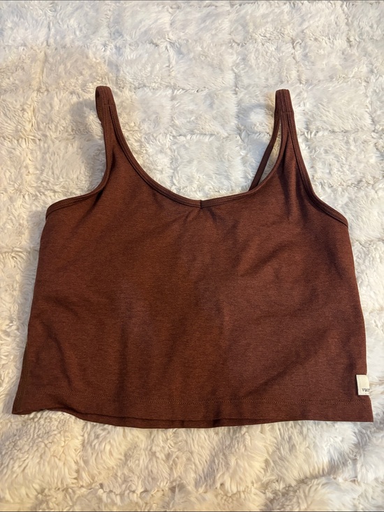 Vuori Tops - Vuori Brown Tank Crop Top - Women